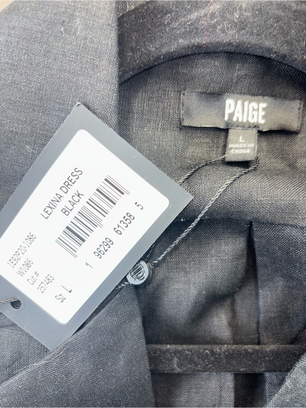 Paige Lexina Linen Short Sleeve Shirt Dress - Picture 7 of 16